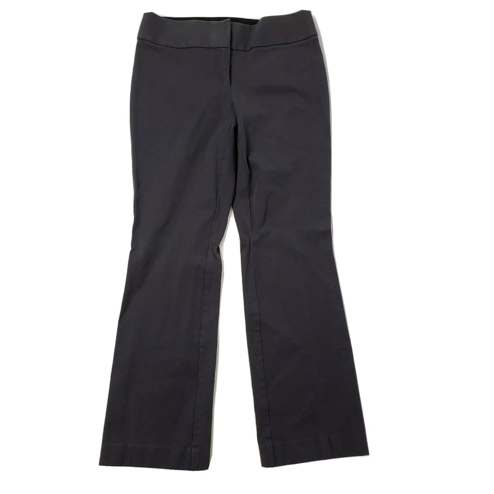Ann Taylor Loft Pants Womens Size 6 Dark Gray Julie Dress Career Work‎ Business
